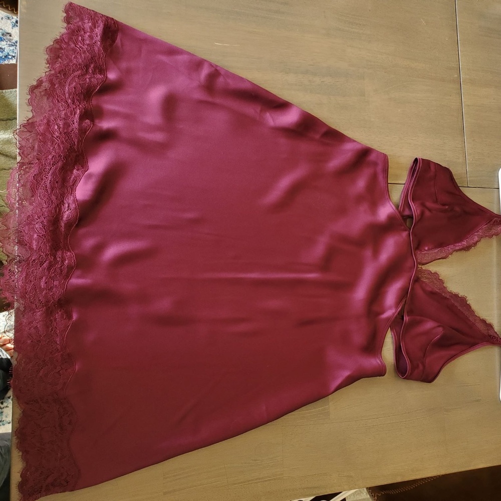 Victoria's Secret Plum Slip Medium